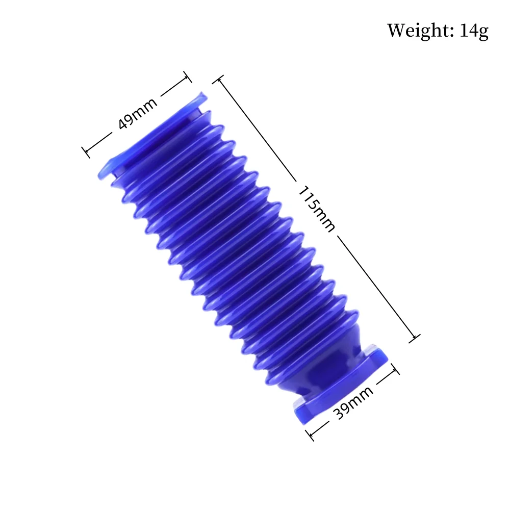 مناسبة للمكنسة الكهربائية دايسون V6 V7 V8 V10 V11 V15 ملحقات رأس شفط الصوف بخرطوم أزرق