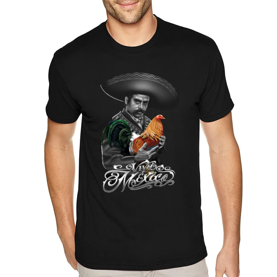 

Mexican Revolution Tequila Mariachi Zapata Muertos T-Shirt 100% Cotton O-Neck Short Sleeve Summer Casual Mens T-shirt Streetwear