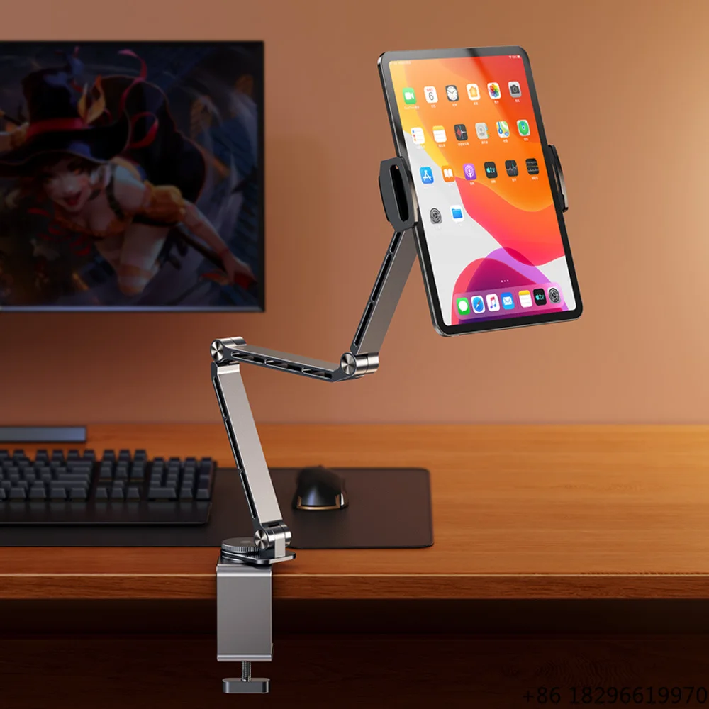 FEIXIANG X62 Long for Three-section Aluminum Alloy Cantilever Adjustable Portable Tablet Stand Lazy Mount Tablet PC Stand