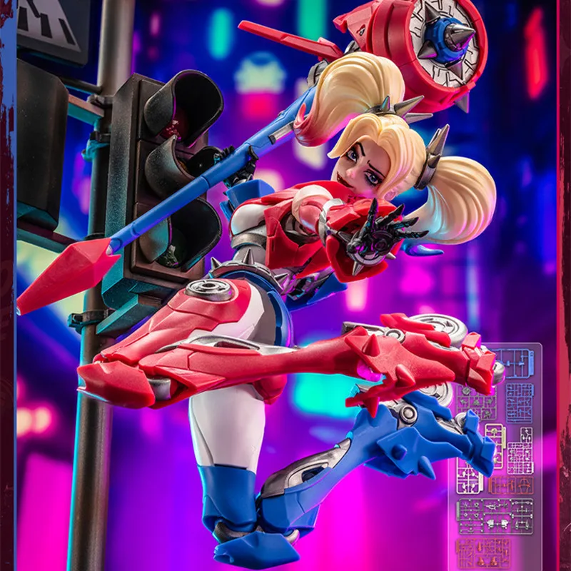 Blokees DC Suicide Squad Harley Quinn Champion Class 04 Action Figure Poseable Collectible Model Assembly Toys Birthday Gifts view 2