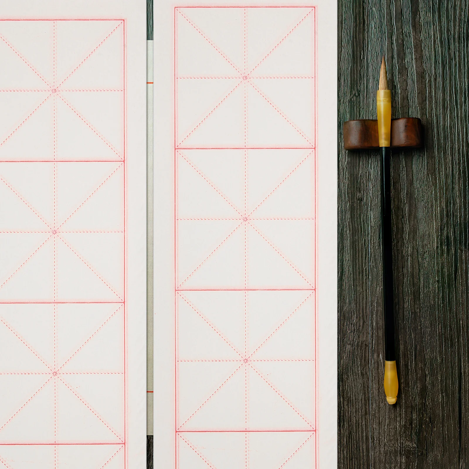 

Rice Grid Xuan Paper For Chinese Calligraphy Practice Smooth Writing Sheets Slow Infiltration Art Stationery Supply