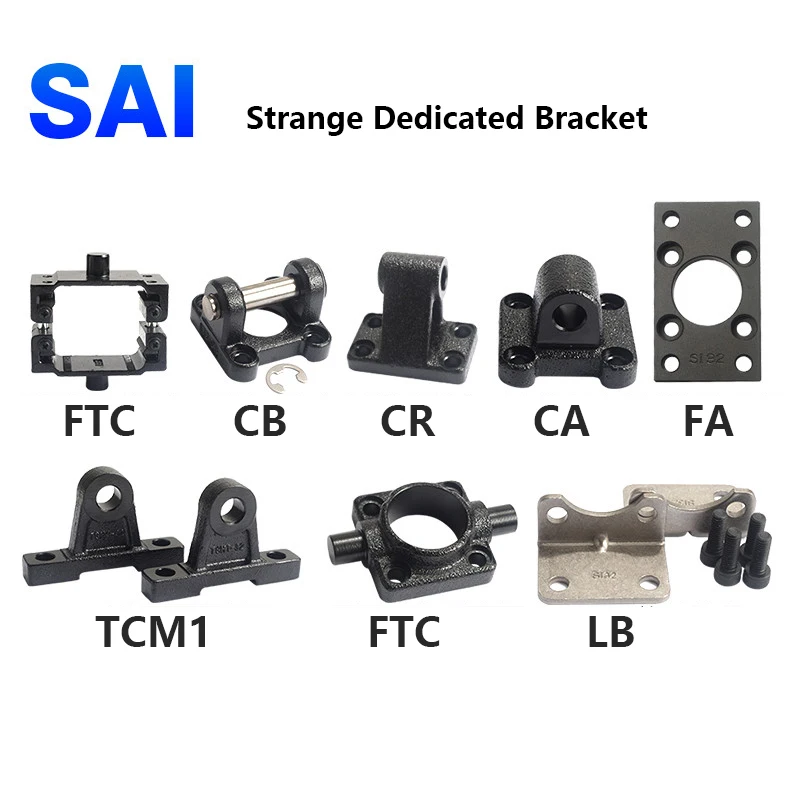 Airtac SAI Cylinder Specific Accessories LB FA CA CB CR TC Bracket Accessories Cylinder Installation Base I/Y-type Connector