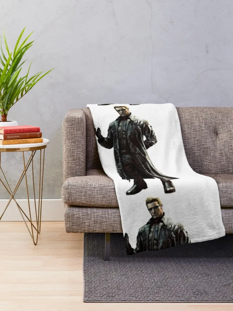 Albert Wesker Throw Blanket Giant Sofa Blanket