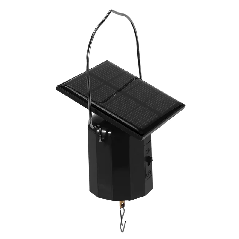 

NALFI-5X Wind Spinner Motor Solar Hanging Display Motor Rotating Solar Energy Wind Spinner Motor Rotatable Hook