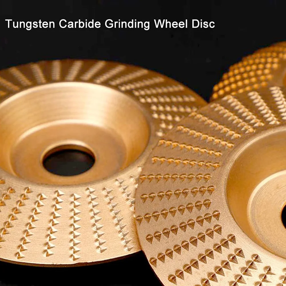 

COFA-4PC Angle Grinder Tungsten Shaping Disc Wheel Grinder Disc Carving Abrasive Disc For Wood Angle Grinder Polishing Art