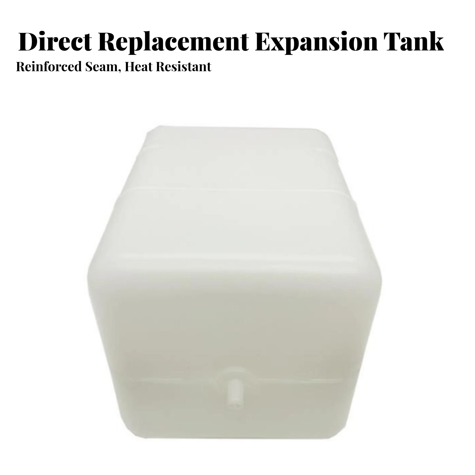 Supplemental Coolant Reservoir Tank Translucent Construction Machinery Coolant Tank Auxiliary Water Reservoir Plastic
