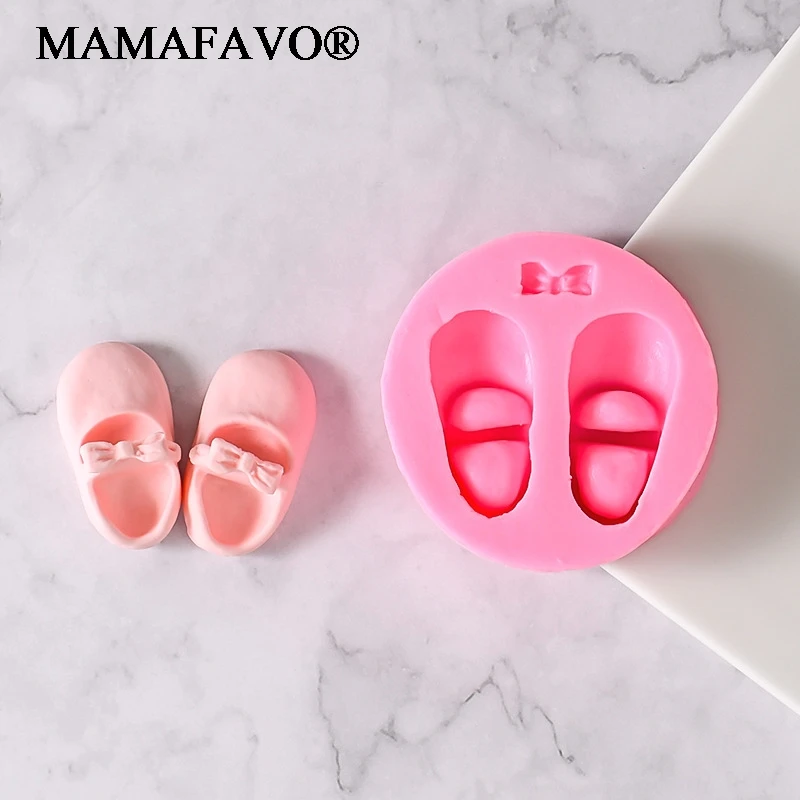 Baby Shower DIY Silicone Mold Fondant Kitchen Cake Decorating Mould for Chocolate Sugarcraft Baking Tools M002