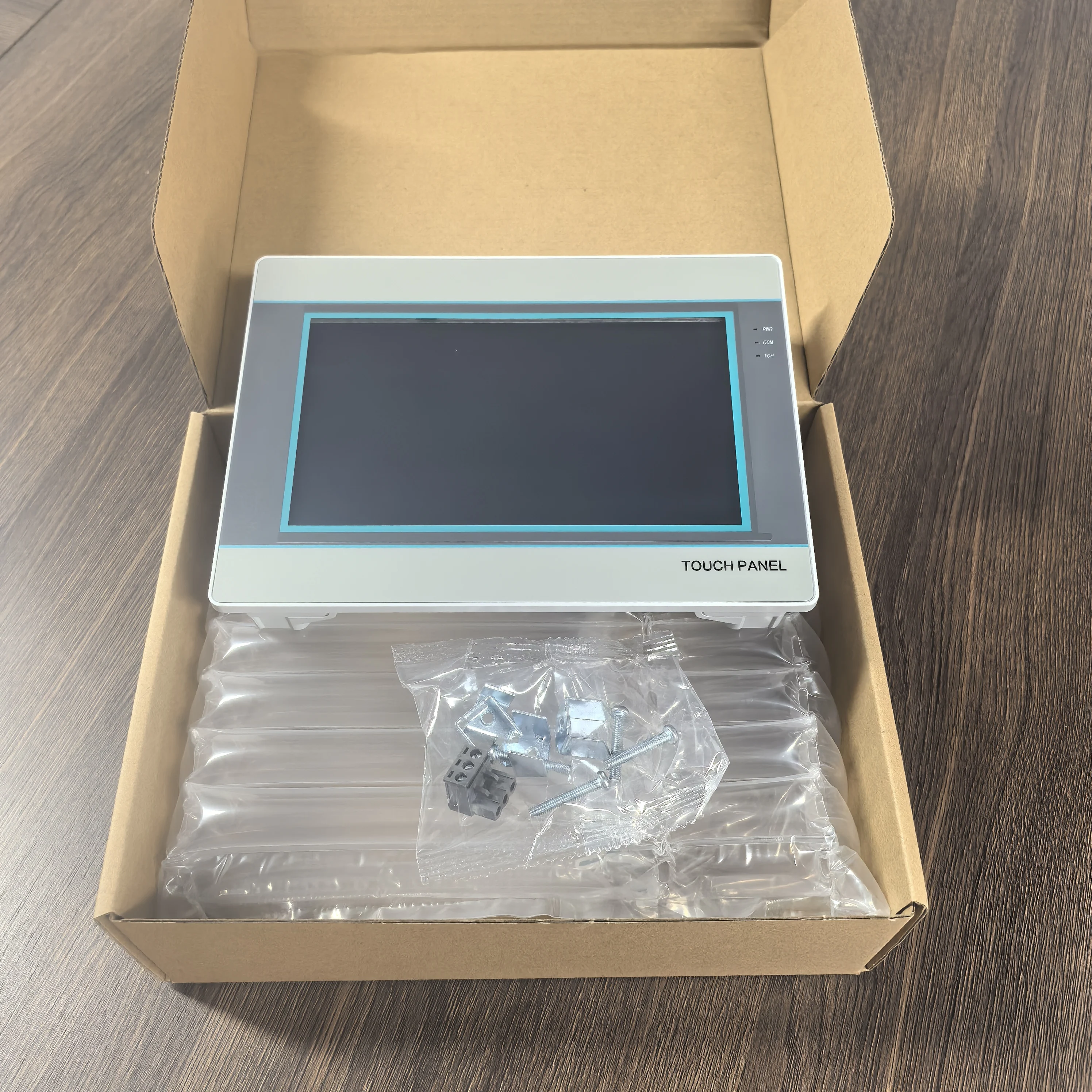 July005 High Quality 7-Inch Single Serial Port HMI Touch Screen 3070ie All-In-One Industrial PCs and Human Machine Interface