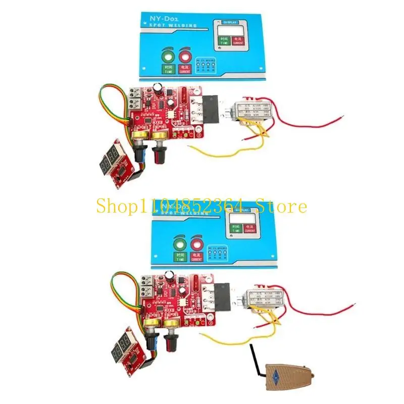 

652F NY-D01 Spot Welder DIY Control Board Adjust for Time Current Simple Operatio