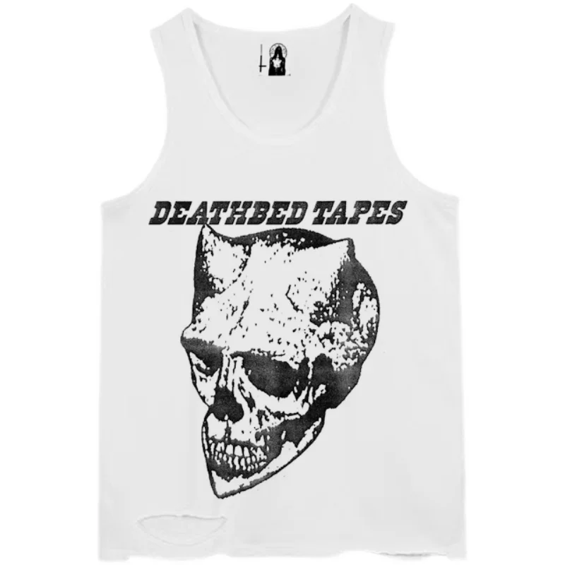 Women Sexy Vest Tank Tops T-Shirt Summer Camisole Universe Print Fashion Streetwear Harajuku Casual Loose Sleeveless Oversized