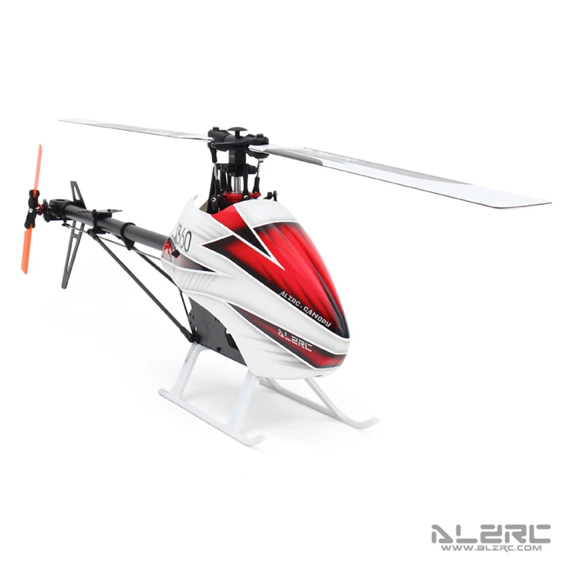 ALZRC Devil X360 FBL Empty Frame Kit X-360 3D Aerobatic RC Helicopter Framework For Professional Pilot DIY Spare Parts