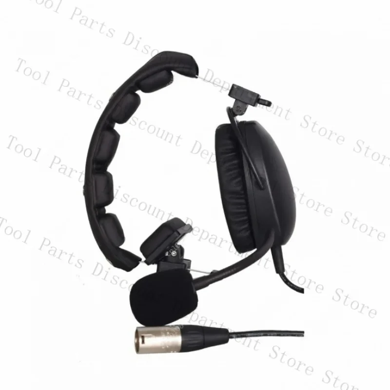 Light Headband With Microphone Intercom Headset XLR Connector 4 Pin /5Pin TELIKOU NE-11 HD102/HD101