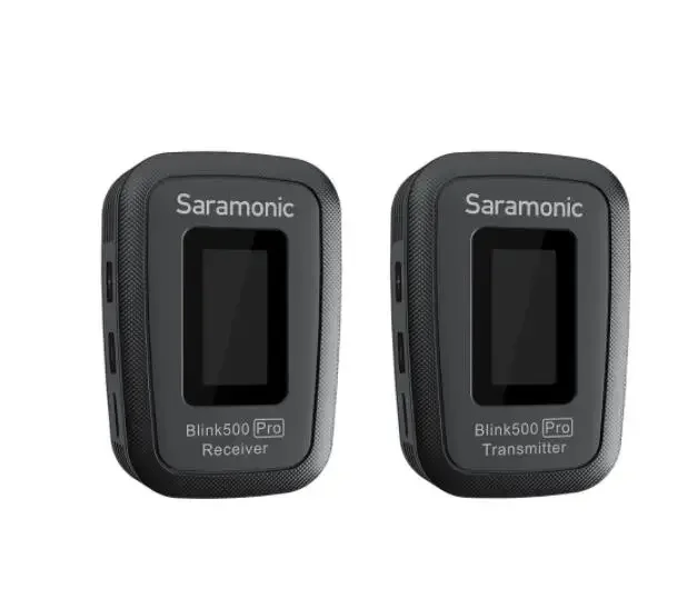 

In stock Saramonic Blink500 Pro B1 B2 Wireless Lavalier Mic Dual Channel Studio Condenser Interview Microphone for Phone DSLR