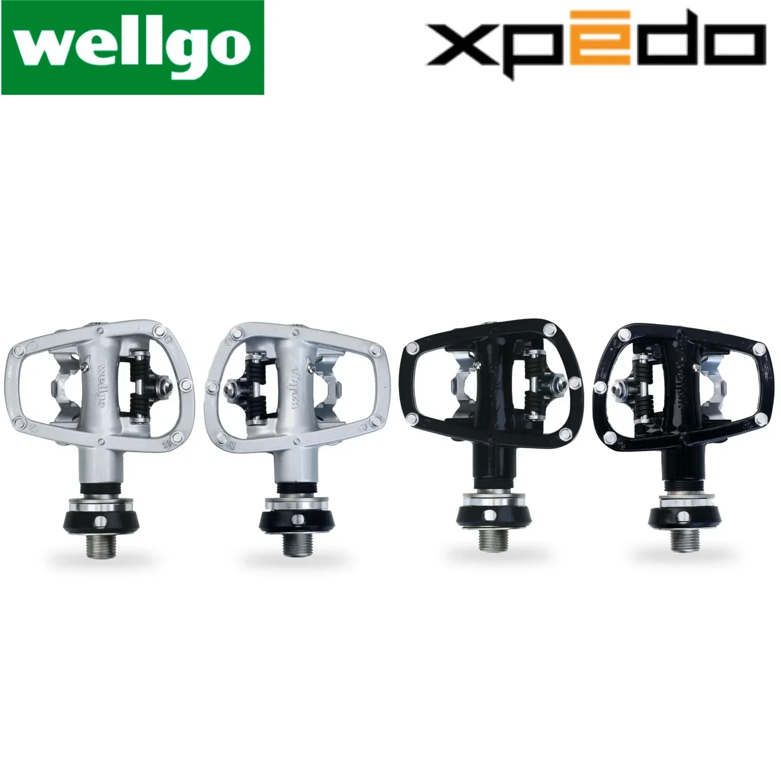 Wellgo Xpedo Pedal Quick Release Device R120B QRD3 QRD2 Mountain Bike Road Folding Bicycle MTB Clipless Self-locking Cleat Pedal