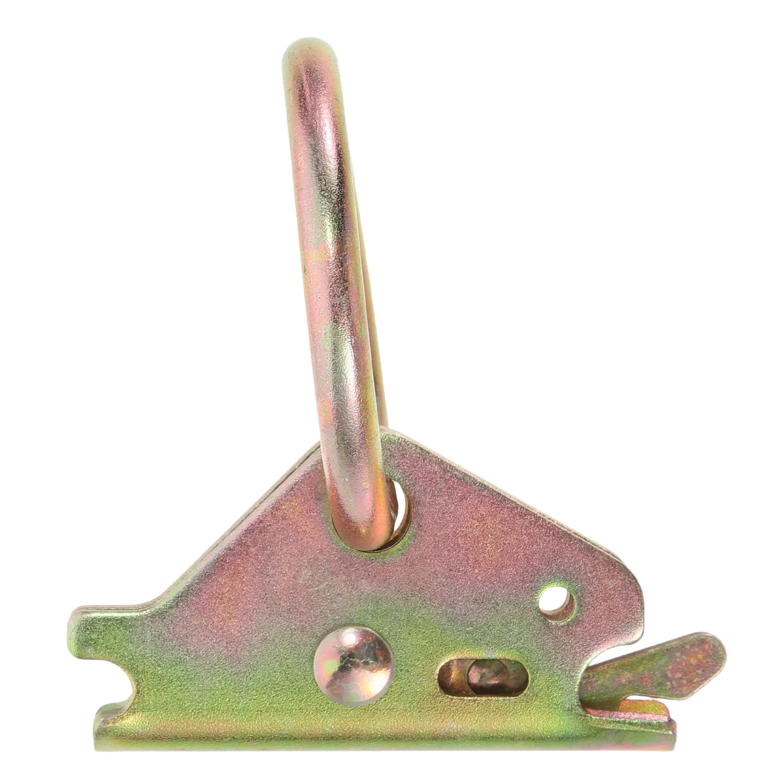 

Galvanized Triangle Ring Truck Carriage Buckle Heavy-Duty Carbon Steel Equipment Latch Truck Door Fastener Carriage Guard Clamp