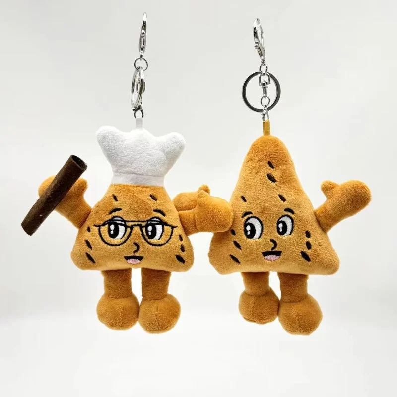 2025 nuevo Kawaii Peter Chip Cava colgantes de felpa juguete lindo Chocolate relleno llavero bolsa decoración regalos de peluche de Navidad