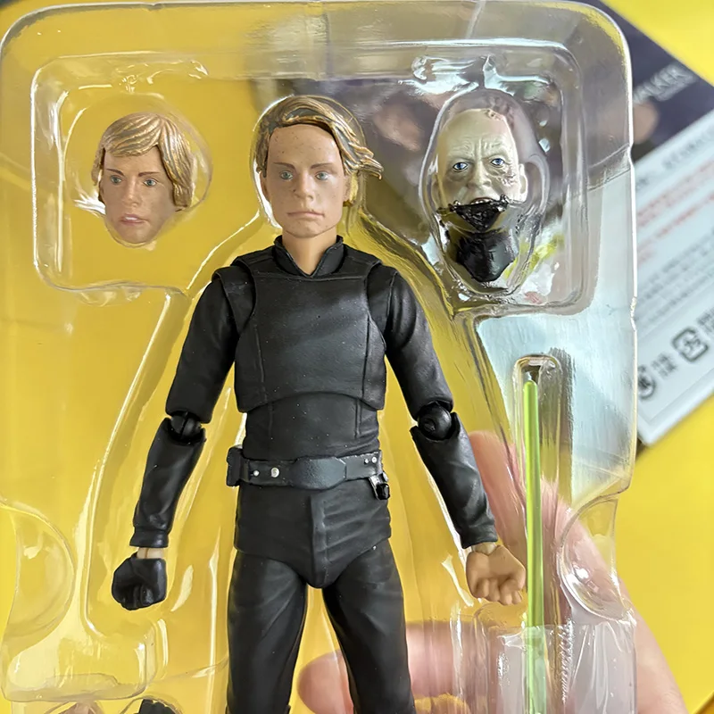 SHF Figur Luke Skywalker Actionfiguren Anime Spielzeug Star Wars Serie Figur Modell Puppe Geschenk 15 cm – Detail 5