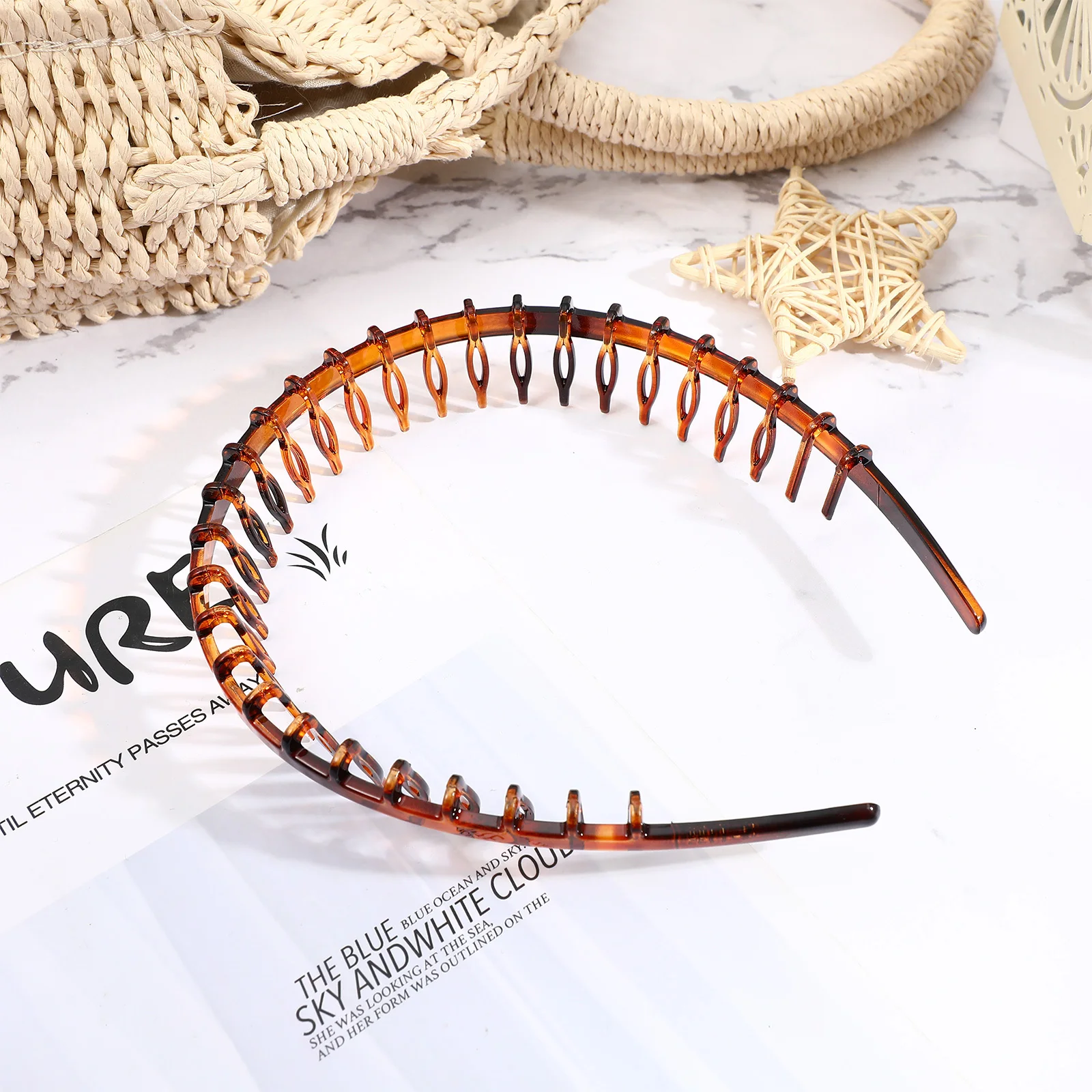 

4 шт., повязки на голову с дизайном ветки дерева, высококачественные акриловые обручи для волос для женщин, противоскользящая декоративная повязка для волос для ежедневного использования, стирки