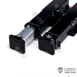 1/14 Model LESU electric bracket foot  semi-trailer trailer lift metal leg horse leg RC modelLS-A0006