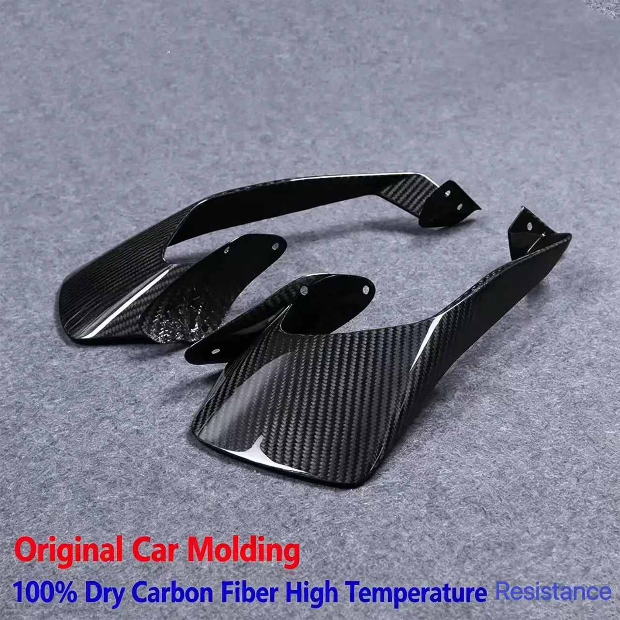 Suitable for modifying the carbon fiber fixed airfoil fairing for the Yamaha R1 2025 motorcycle