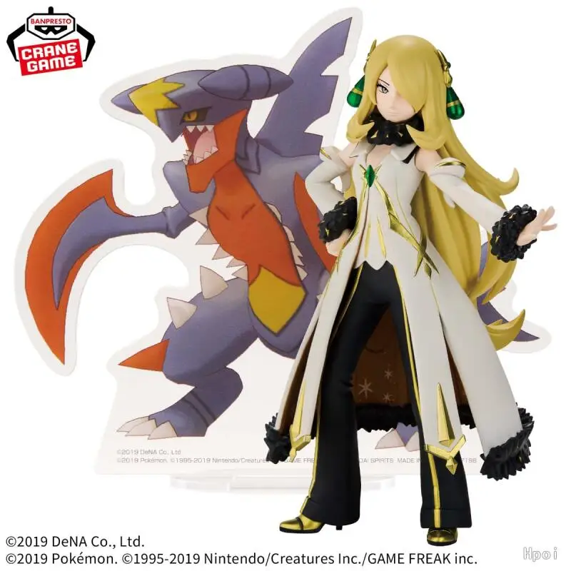 in-stock-bandai-banpresto-pokemon-panel-spectacle-cynthia-garchomp-anime-action-figures-model-desktop-decorations-collect-gift