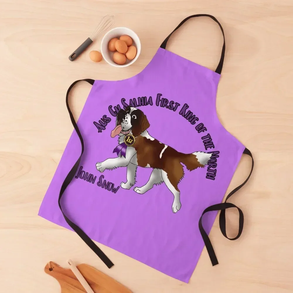 

Show Dog Saint Bernard Apron Korean innovative kitchen and home items Apron