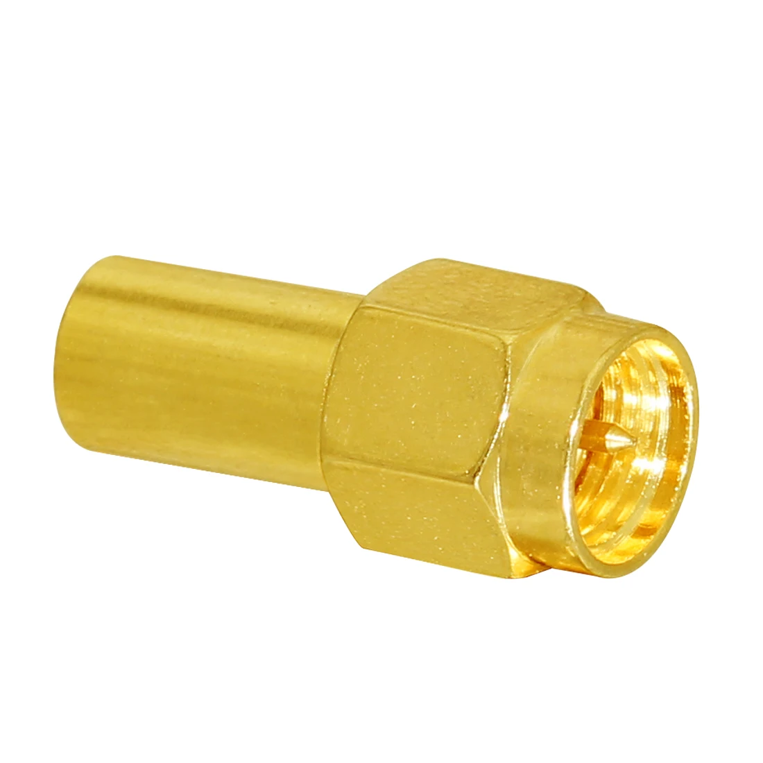 1pc  SMA Male Plug  Load 50 Ohm RF Coax Adapter Convertor  Straight Goldplated  NEW Wholesale