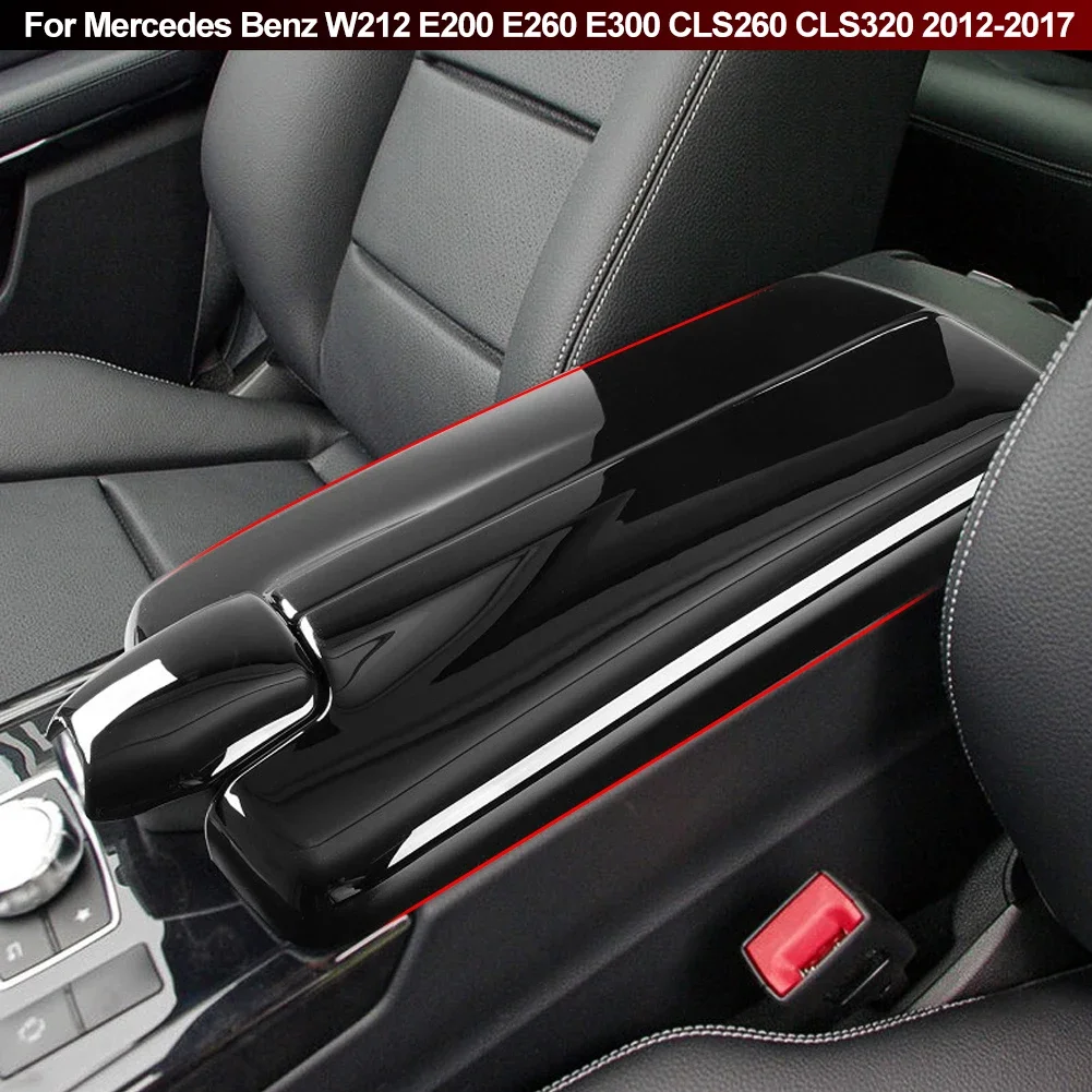 LHD Car Central Control Armrest Storage Box Panel Trim Cover Frame For Mercedes Benz E CLS Class W212 W218 E200 E260 E300 CLS260