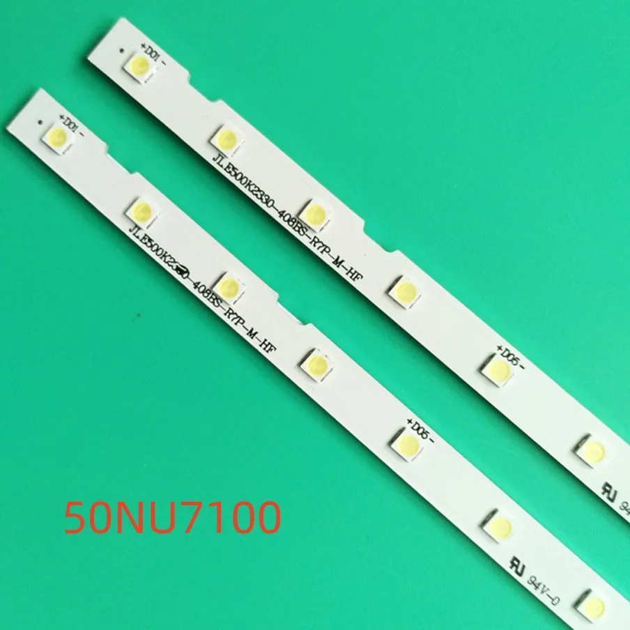 100% New 2pcs/Kit LED strips for SAMSUNG 50 TV UE50NU7092U UE50NU7442U UE50RU7475U UE50NU7400 UE50NU7402 UE50NU7405 UE50NU7409