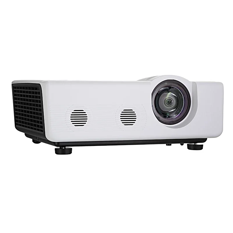 Factory Sale ! WXGA Projector 4K Laser Beamer DLP Projector 3D Hologram Short Throw Proyector for Conference