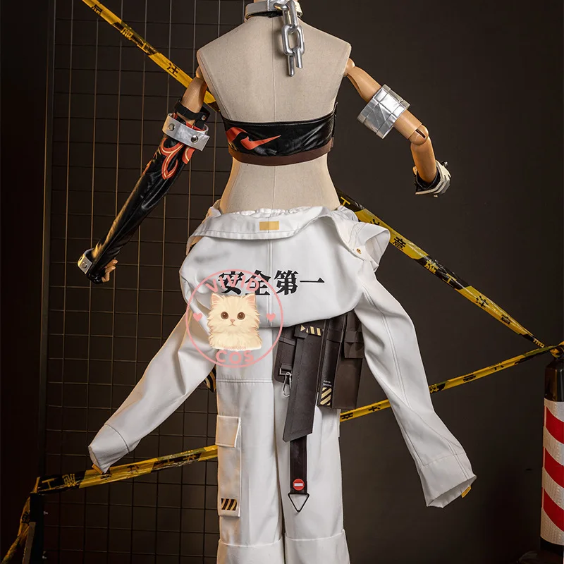 Zenless Zone Zero Corrida Оперативный белый медведь Heavy Industries Косплей Костюм Промышленная эстетичная коллекция полных нарядов