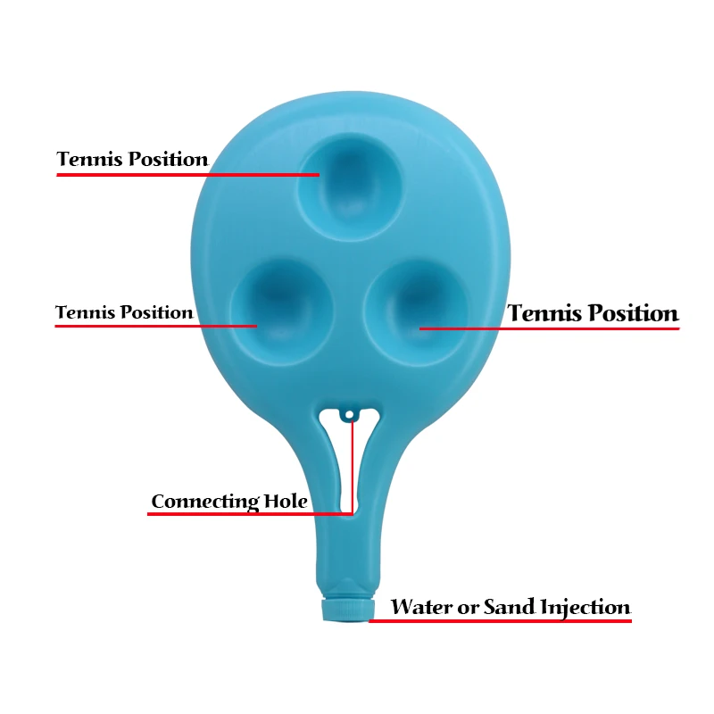 Tennis Training Tool Oefening Tennisbal Sport Zelfstudie Rebound Bal Met Tennis Trainer Baseboard Sparring Apparaat