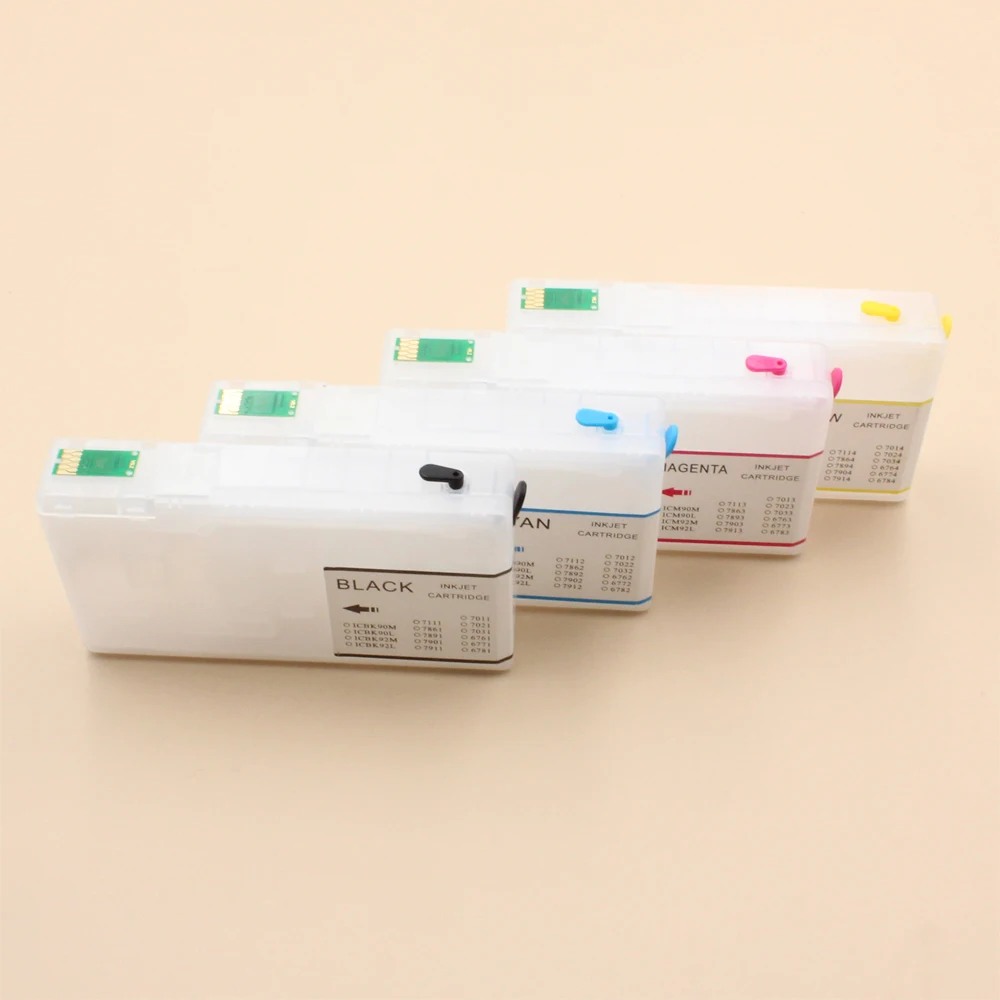 

T7891-T7894 T7901-T7904 T7911-T7914 Refillable Ink Cartridge for EPSON Pro WF-5110 5190 5620 5690 printer with ARC chip