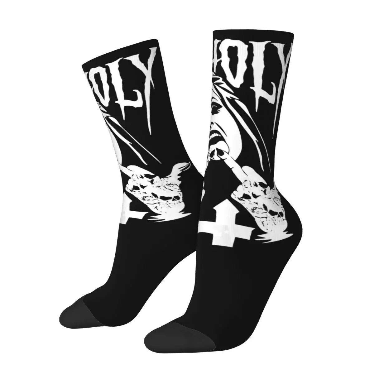 

New Male Men Socks Crazy Horror Nun Tank Sock Sport Women Sock Spring Summer Autumn Winter