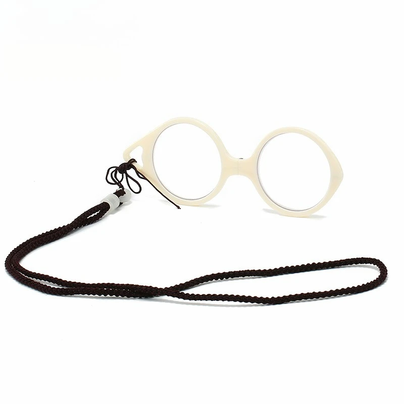 Fashion  Neck Hanging Foldable Reading Glasses +1.0 To +4.0 | Portable Hands-Free/Lightweight Magnifier for Seniors with Chain - Image 4