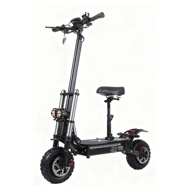 HOT 6000W Dual Motor Powerful Electric Scooters 11''0ff-road Vacuum Tyre Self-balancing Off Road E-Scooter for Adults