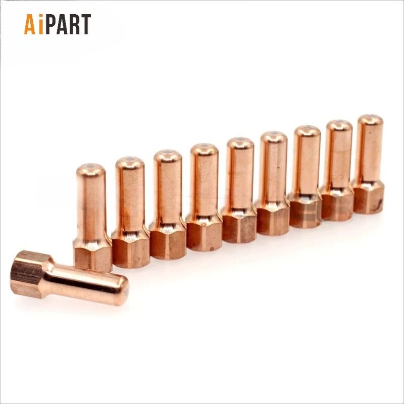 New PT100 IPT100 PT-100 IPT-100 PTM-100 Electrode 52556 Plasma Cutting Torch Consumables Electrode PKG/10