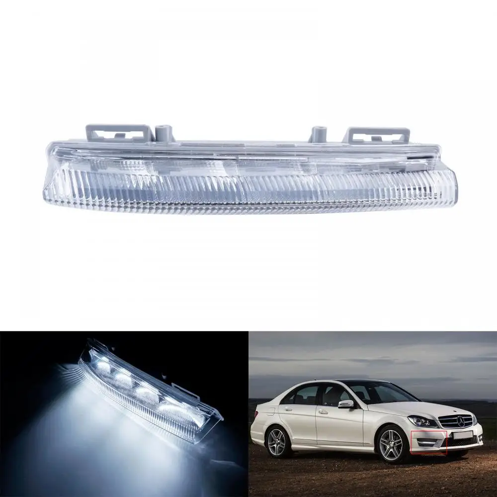 

For Mercedes C E SLK-Class W204 A207 R172 Right Side LED Front Fog Daytime Light