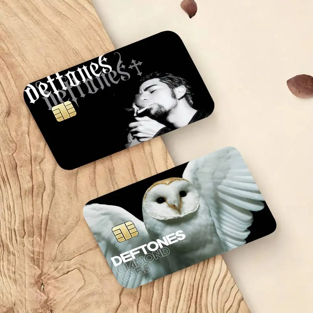 

Band D-Deftones Credit Card Skin Stickers For VISA Bank Bus Metro Access Card Protective Film Cover Sticker