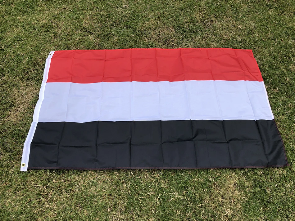 SKY FLAG Bandera Yemen Poliéster Doble Cara Resistente al Viento - imagen 5