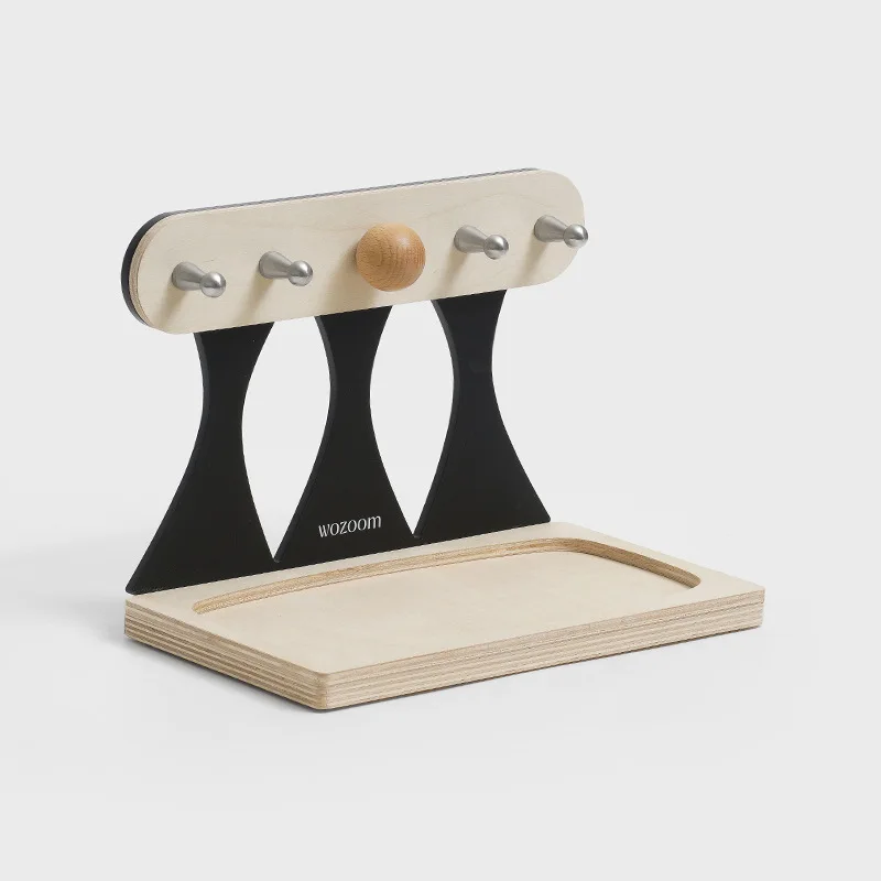 

Modern Acrylic Key Holder Jewelry Tray - Decorative Bowl Entryway Tabletop Organizer for Home Decor And Storage Solution