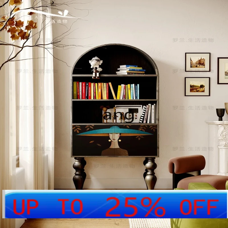 

LH Solid Wood Entrance Entrance Cabinet Living Room Corner Integrated Locker Dining Room Side Cabinet