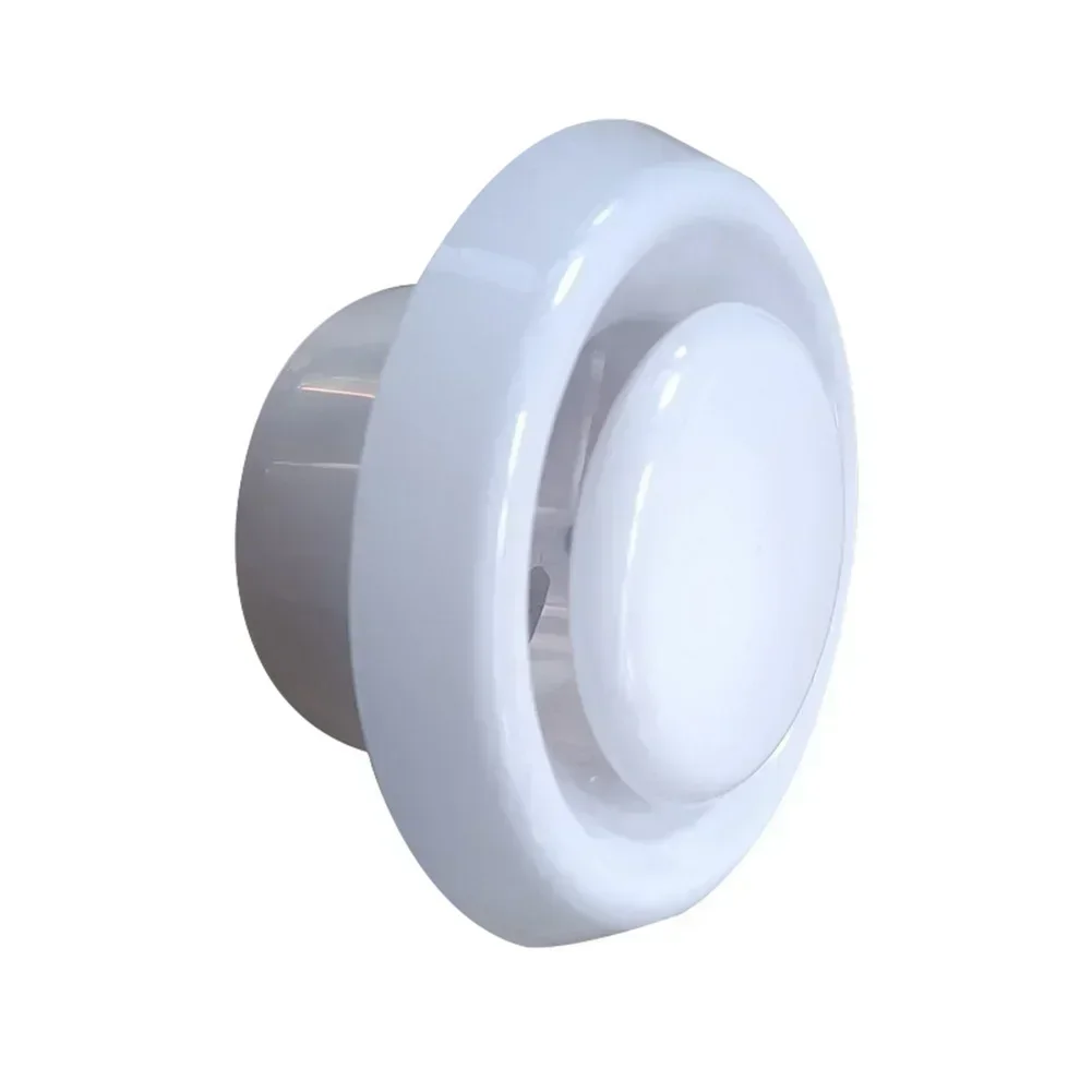 

1pc 4/6'' Ceiling Air Vent Extractor Fan Vent Cover Air Ventilation Cover Round Ducting Bathroom Ceiling Hole ABS Air Vent Grill