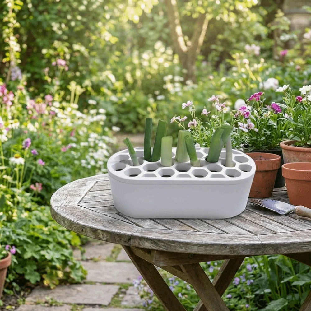 Water Reservoir Base Hydroponic Planting Pots Multifunctional Plastic Plant Containers Nursery Pots Breathable
