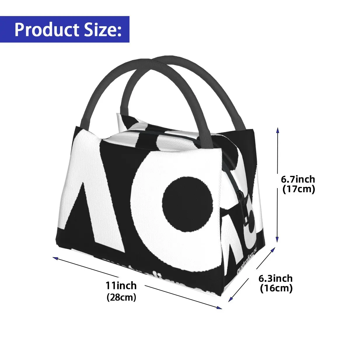 Australian Open Portable insulation bag for Cooler Thermal Food Office Pinic Container