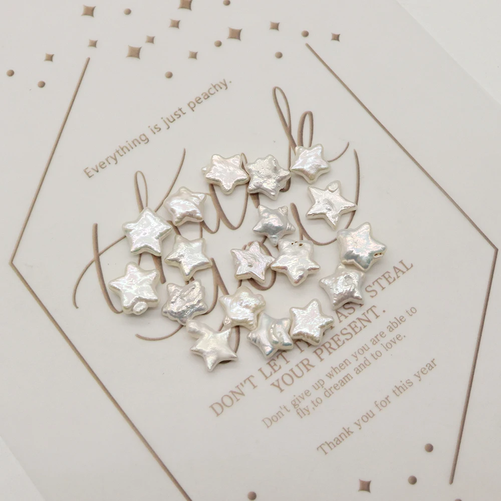 Exquisite Natural Freshwater Pearl Baroque Style Star Shape Pearl Loose Beads for Jewelry Making DIY Earring Charms Accessories - Image 2
