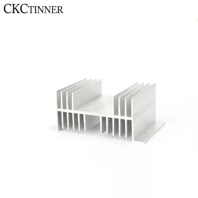 1pcs Aluminum Single Phase Solid State Relay SSR Heat Sink Base Small Type Heat Radiator Wholesale Hot for 10A to100A