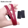 matte wine red