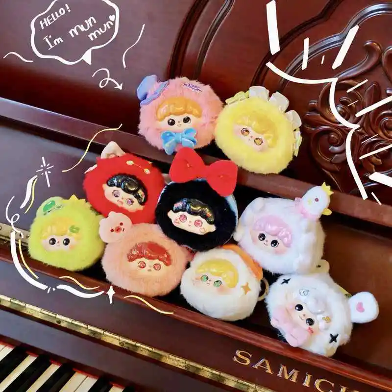 

Baby Three Munmun Fairy Tale Bedtime Story плюшевая виниловая кукла слепая коробка модная игрушка подвеска украшение милый орнамент подарок-сюрприз