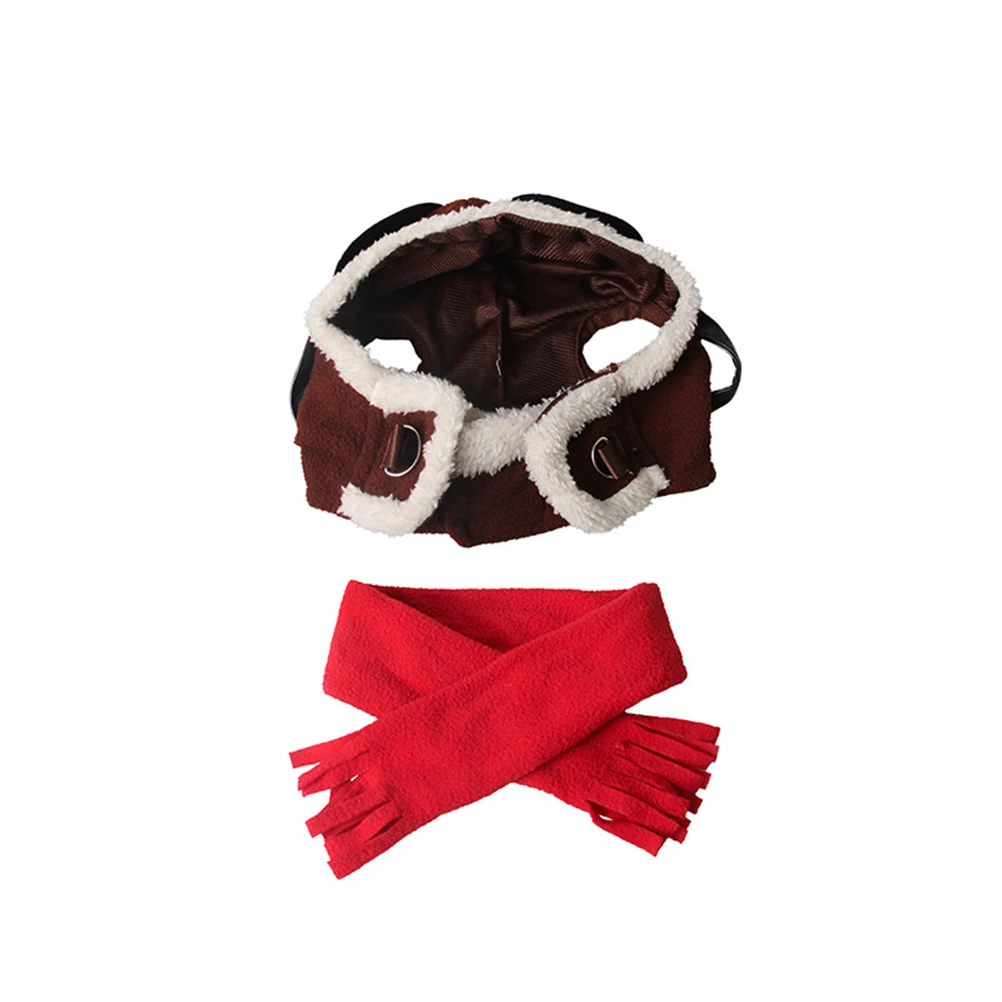 

Hat Funny Cat Funny Costume Windproof Windproof Pilot Hat Cat Pilot Costume Polyester Dog Coat Jacket Party Photo Shoot
